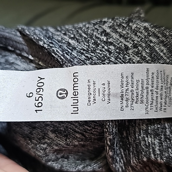 Lululemon High Rise Leggings. New, never worn. - Picture 8 of 9